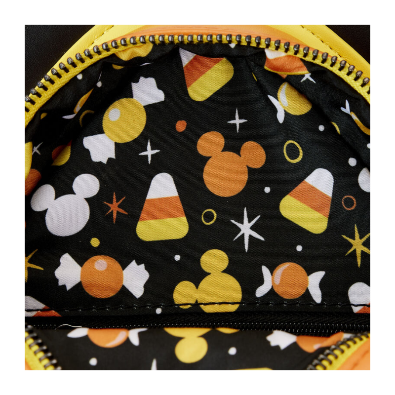 DISNEY - Mickey et Minnie Candy Corn - Sac Bandoulière LoungeFly 