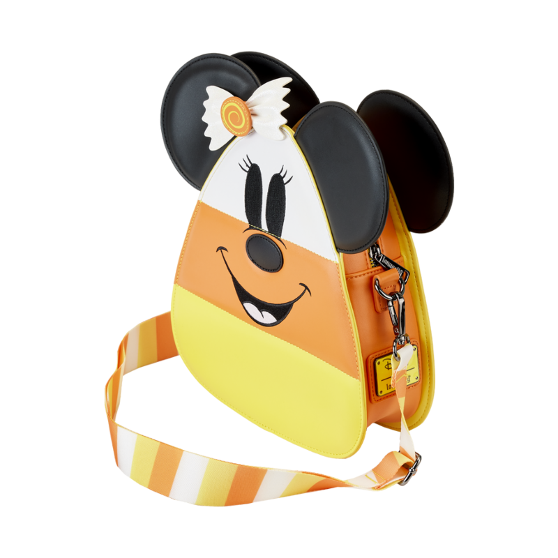 DISNEY - Mickey et Minnie Candy Corn - Sac Bandoulière LoungeFly 
