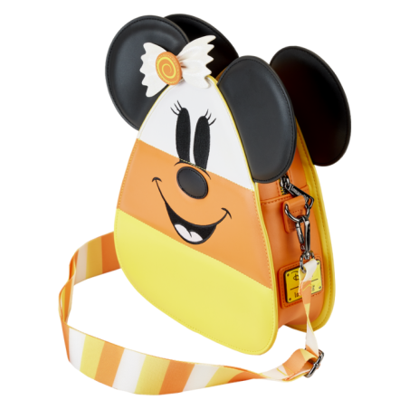 DISNEY - Mickey et Minnie Candy Corn - Sac Bandoulière LoungeFly 