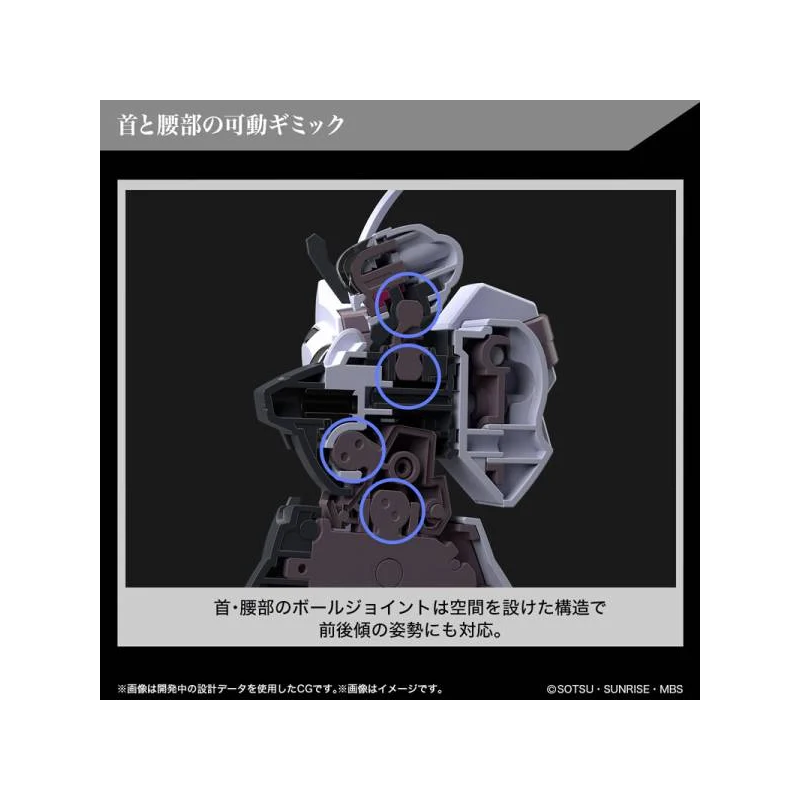 GUNDAM THE WITCH FROM MERCURY -HG 1/144 Gundam Schwarzette - Model Kit 
