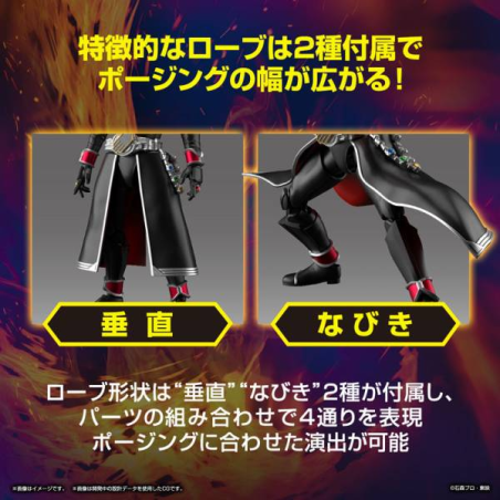 MASKED RIDER -Figure-rise Standard Kamen Rider Wizard Flame -Model Kit 