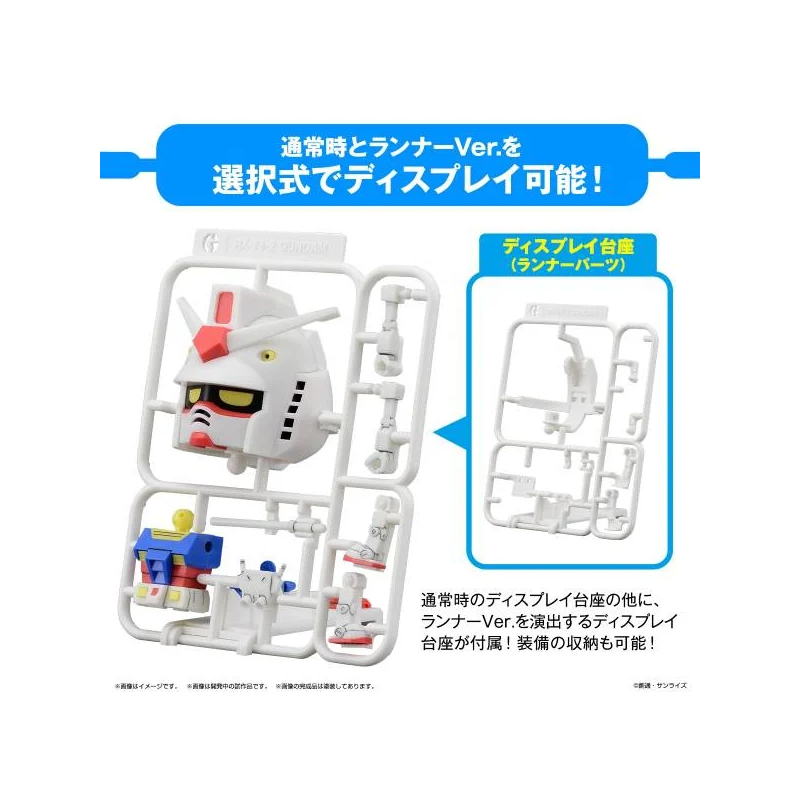 GUNDAM - 1/1 Gunpla-Kun DX Set (with Runner ver.) - Model Kit 