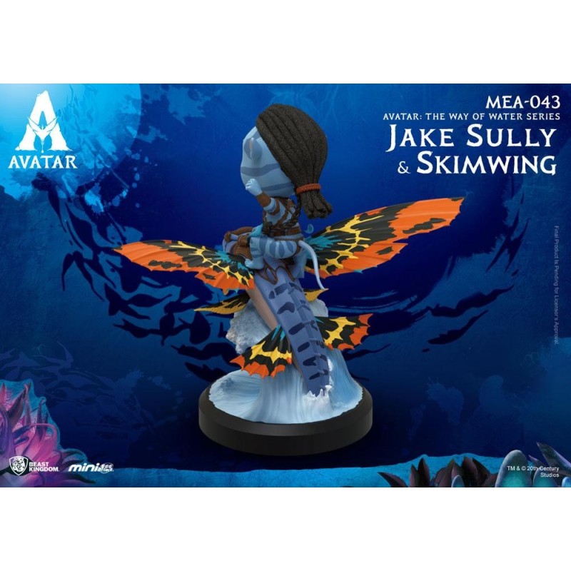 AVATAR LA VOIE DE L'EAU - Jake Sully - Figurine Mini Egg Attack 8cm 