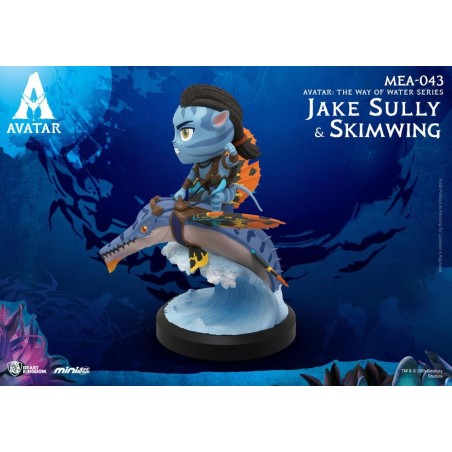 AVATAR LA VOIE DE L'EAU - Jake Sully - Figurine Mini Egg Attack 8cm 