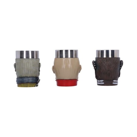 IRON MAIDEN - Eddie - Set de 3 verres à shots 9cm 