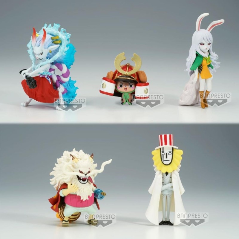 ONE PIECE - WCF Wanokuni Onigashima 7 - Assortiments 12 Figurines 8cm 