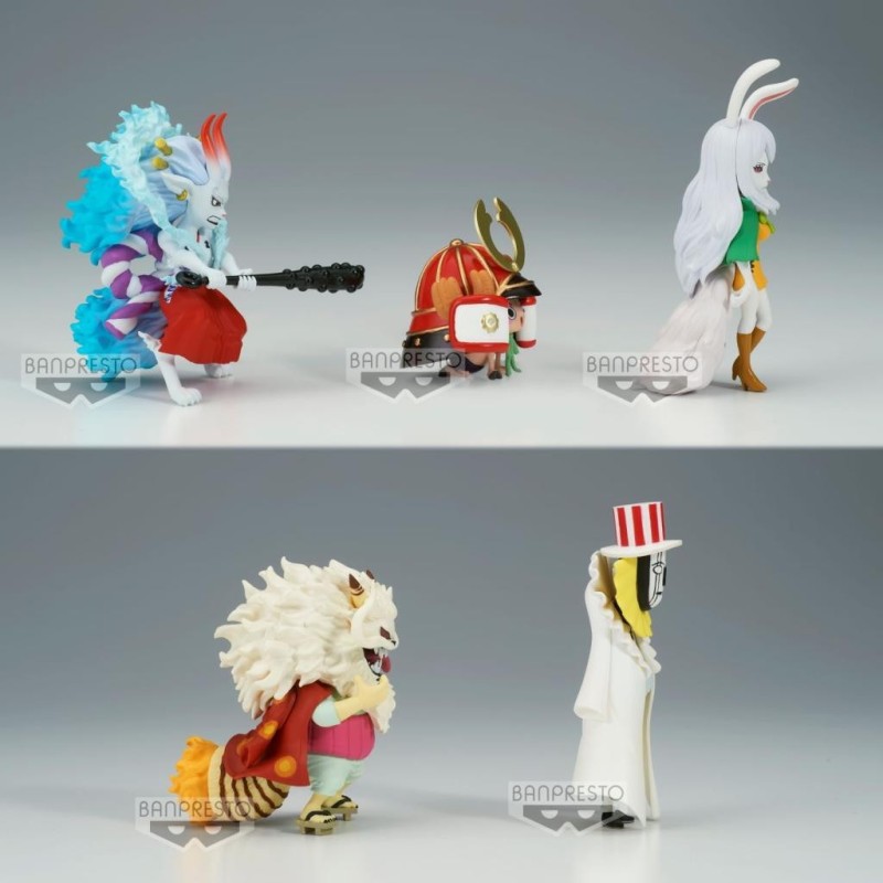ONE PIECE - WCF Wanokuni Onigashima 7 - Assortiments 12 Figurines 8cm 