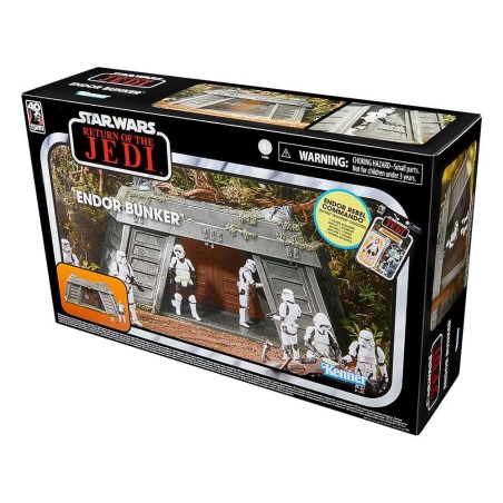 STAR WARS - Playset Vintage - Endor Bunker w/Endor Rebel Commando 