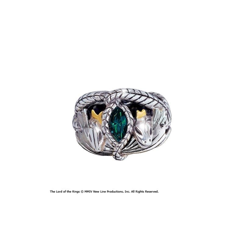 LOTR - Anneau Barahir - argent massif - Taille US 09 FR 59.9 