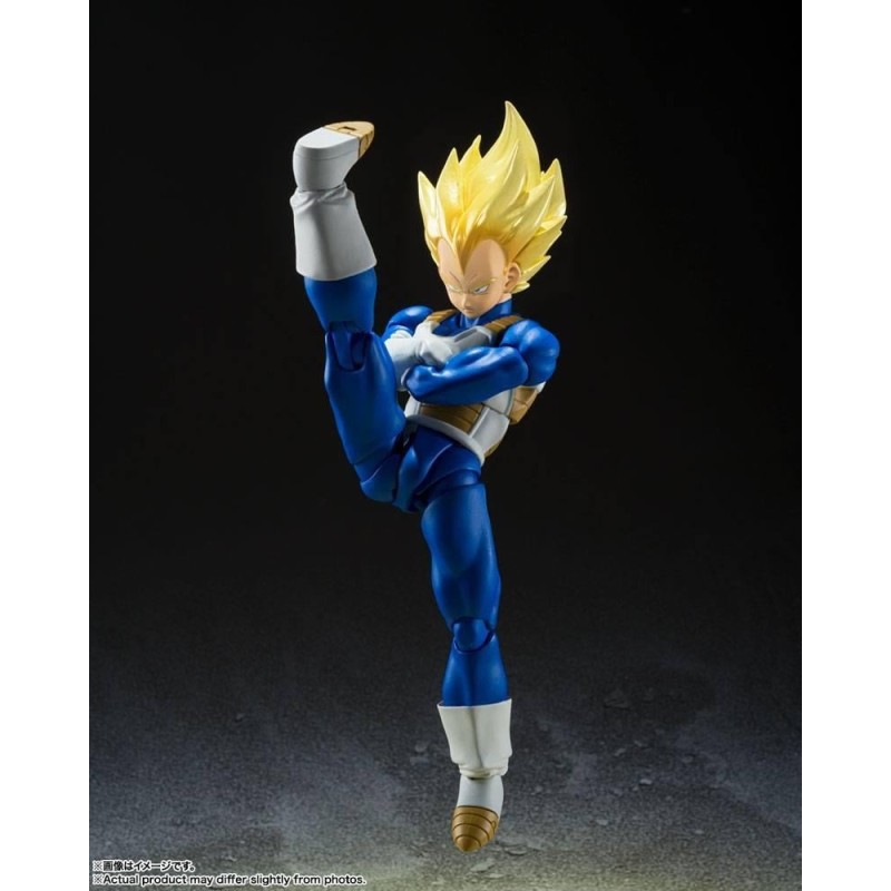 DRAGON BALL Z - Super Sayan Vegeta - Figurine S.H. Figuarts 14cm 
