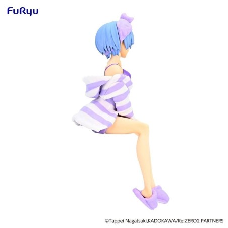 RE ZERO - Rem "Room Wear Purple" - Statuette PVC Noodle Stopper 14cm 