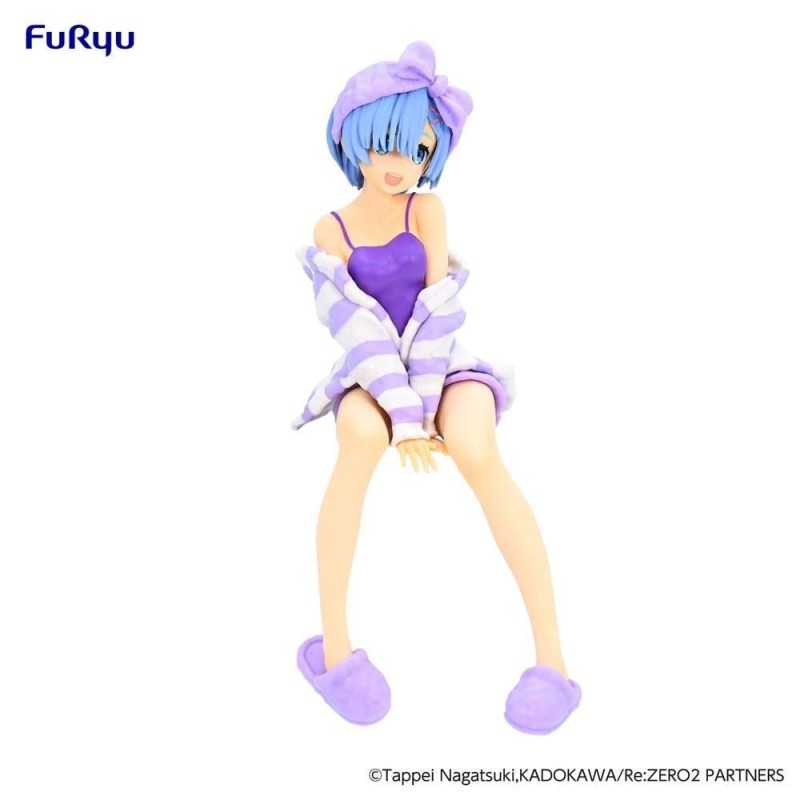 RE ZERO - Rem "Room Wear Purple" - Statuette PVC Noodle Stopper 14cm 
