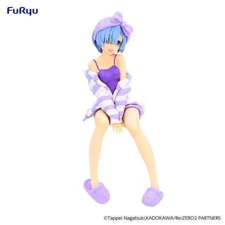 RE ZERO - Rem "Room Wear Purple" - Statuette PVC Noodle Stopper 14cm 