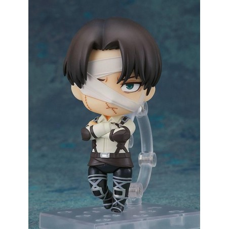 L'ATTAQUE DES TITANS S4 - Levi Ackerman - Figurine Nendoroid 10cm 