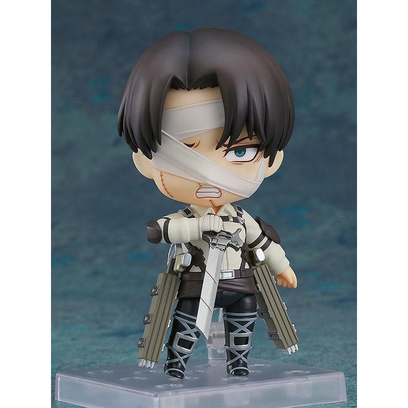 L'ATTAQUE DES TITANS S4 - Levi Ackerman - Figurine Nendoroid 10cm 