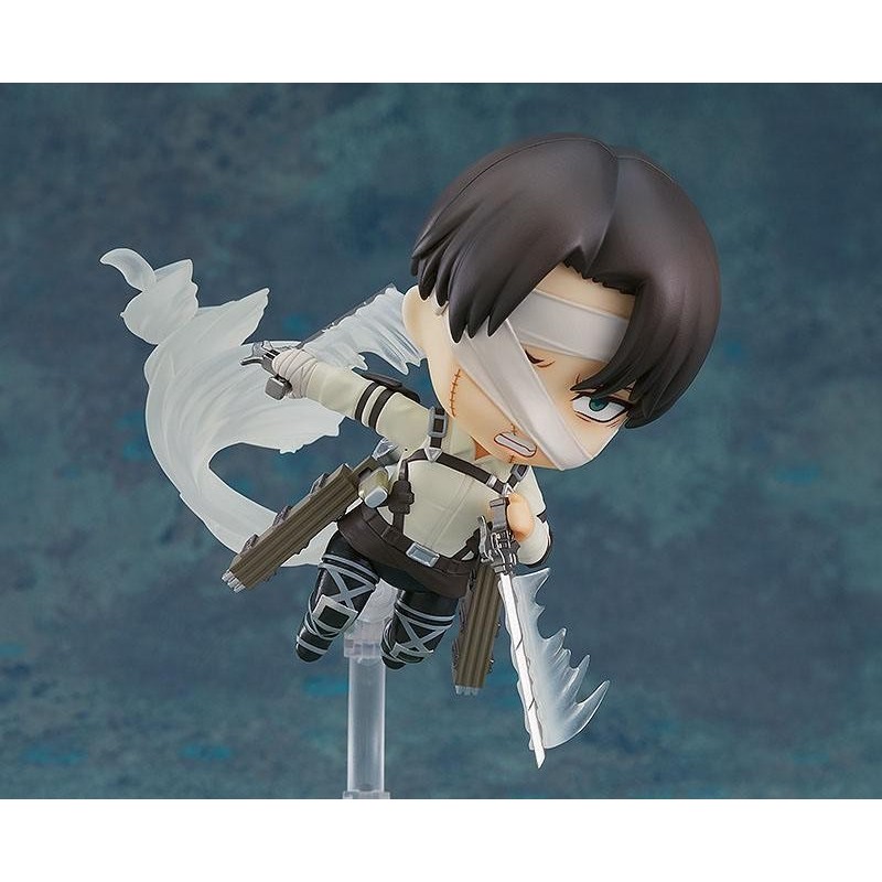 L'ATTAQUE DES TITANS S4 - Levi Ackerman - Figurine Nendoroid 10cm 