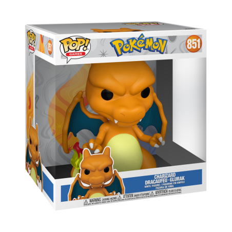 POKEMON - POP JUMBO 10'' N° 851 - Dracaufeu 
