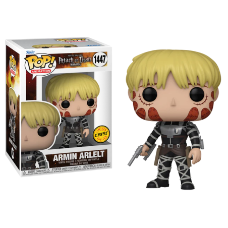 L'ATTAQUE DES TITANS S5 -POP Animation N°1447 -Armin Arlert avec Chase 