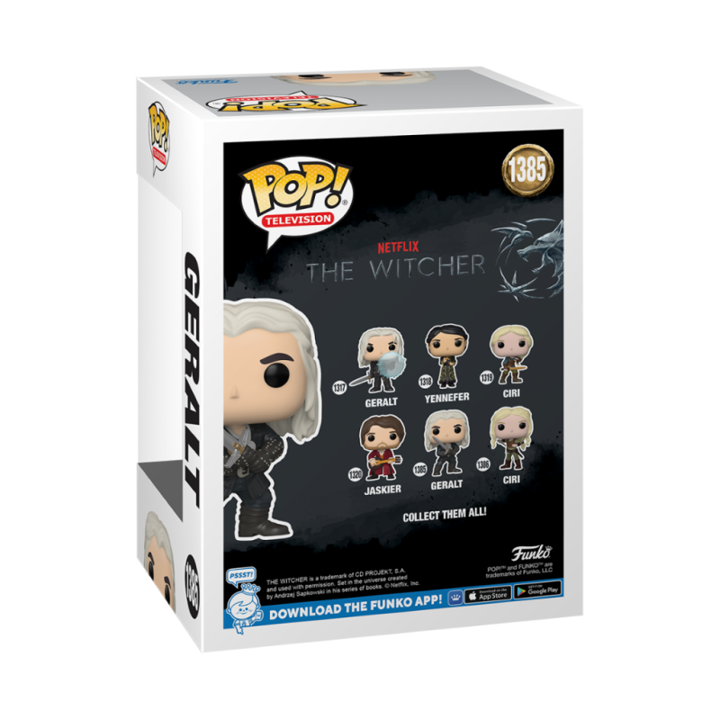THE WITCHER - POP TV N° 1385 - Geralt (Saison 3) 