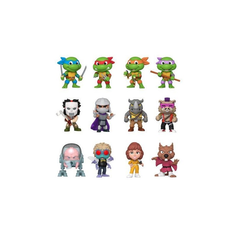 TORTUES NINJAS - Mystery Minis (BOX 12 Figurines) 