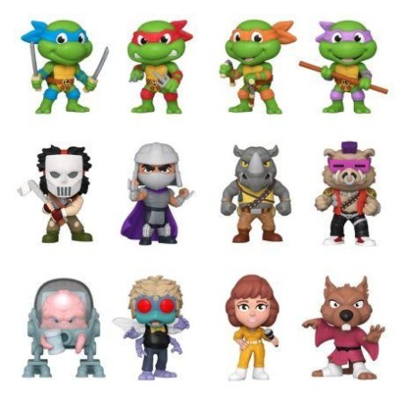 TORTUES NINJAS - Mystery Minis (BOX 12 Figurines) 