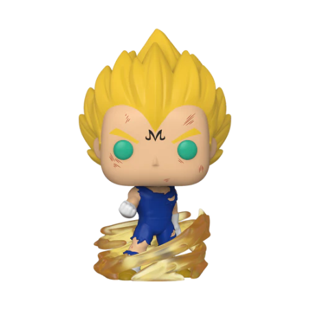 DRAGON BALL Z - Booble Head POP N°862 - Majin Vegeta (GW) +T-shirt (L) 