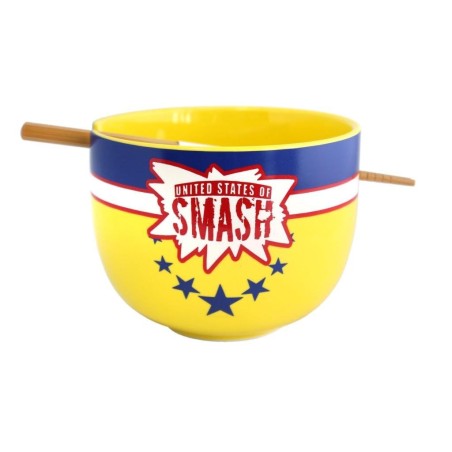 MY HERO ACADEMIA - Bol à Ramen avec Baguette 414ml - All Might 