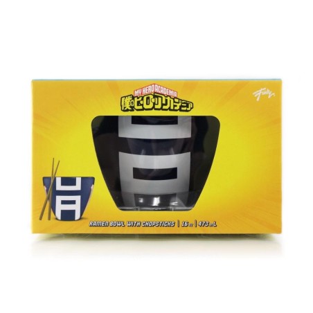 MY HERO ACADEMIA - Bol à Ramen avec Baguette 470ml - Uniforme UA 