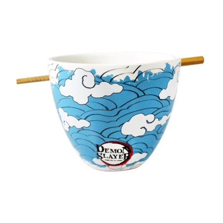 DEMON SLAYER - Bol à Ramen avec Baguette 470ml - Tanjiro Mask 