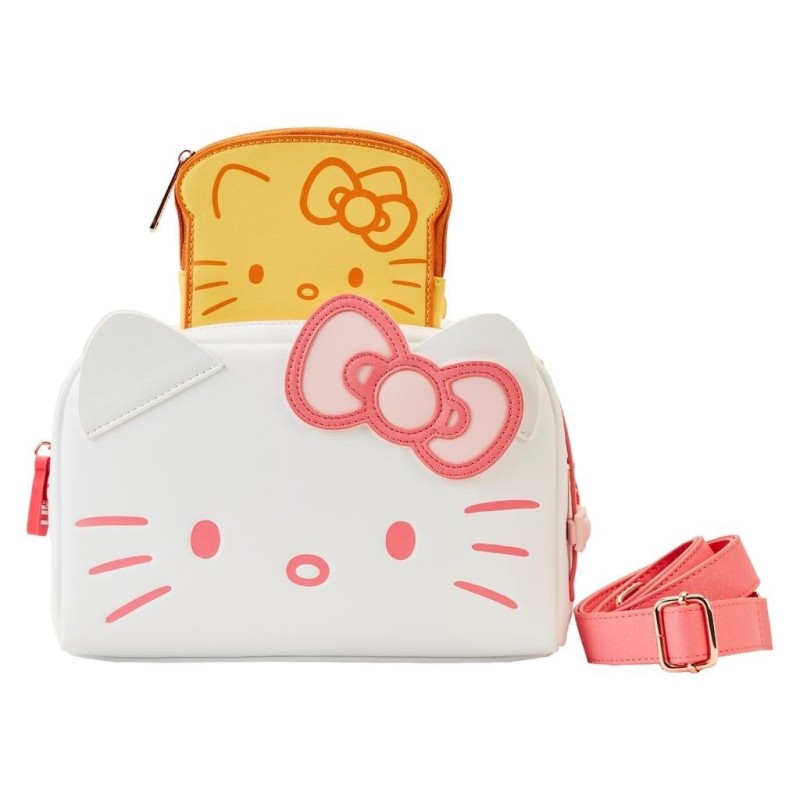HELLO KITTY - Toaster Petit-Déjeuner - Sac Bandoulière LoungeFly 