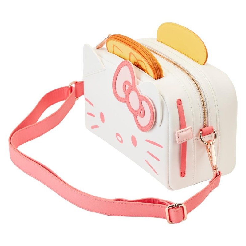 HELLO KITTY - Toaster Petit-Déjeuner - Sac Bandoulière LoungeFly 