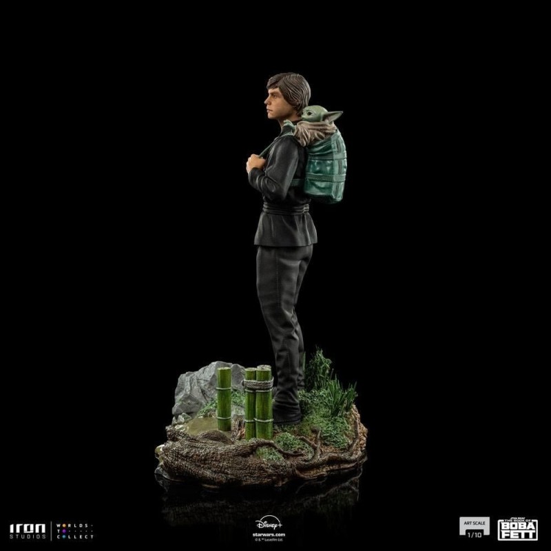 LE LIVRE DE BOBA FETT - Luke & Grogu - Figurine 1/10 Art Scale 20cm 