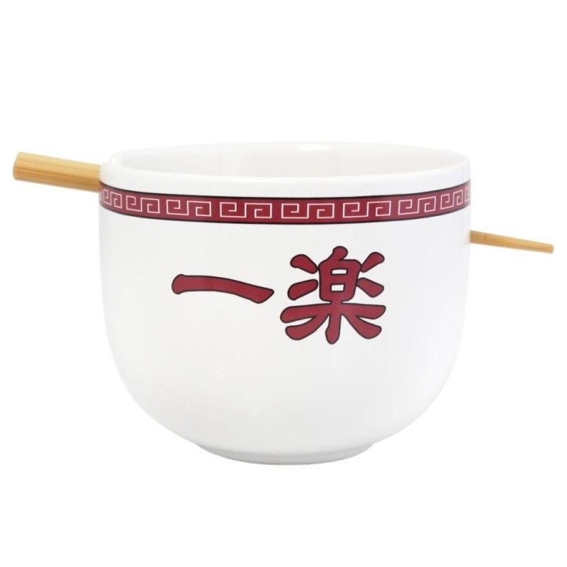 NARUTO - Bol à Ramen avec Baguette 414ml - Team Seven 