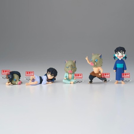 DEMON SLAYER - WCF Inosuke Collection - Assortiments 12 Figurines 7cm 