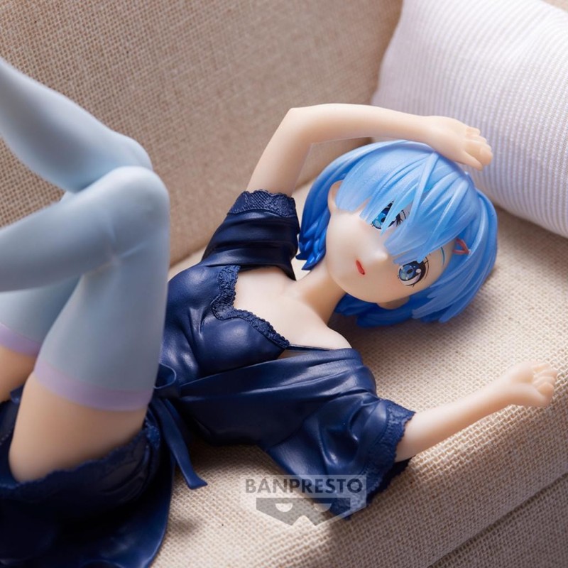 RE ZERO - Rem - Figurine Relax Time 10cm 
