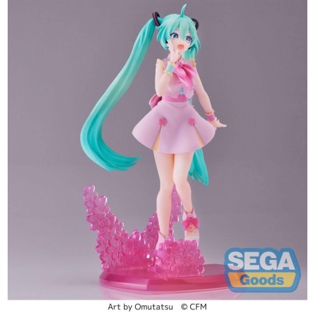 HATSUNE MIKU - Sakura Miku "Omutatsu Vers." - Statuette Luminasta 21cm 