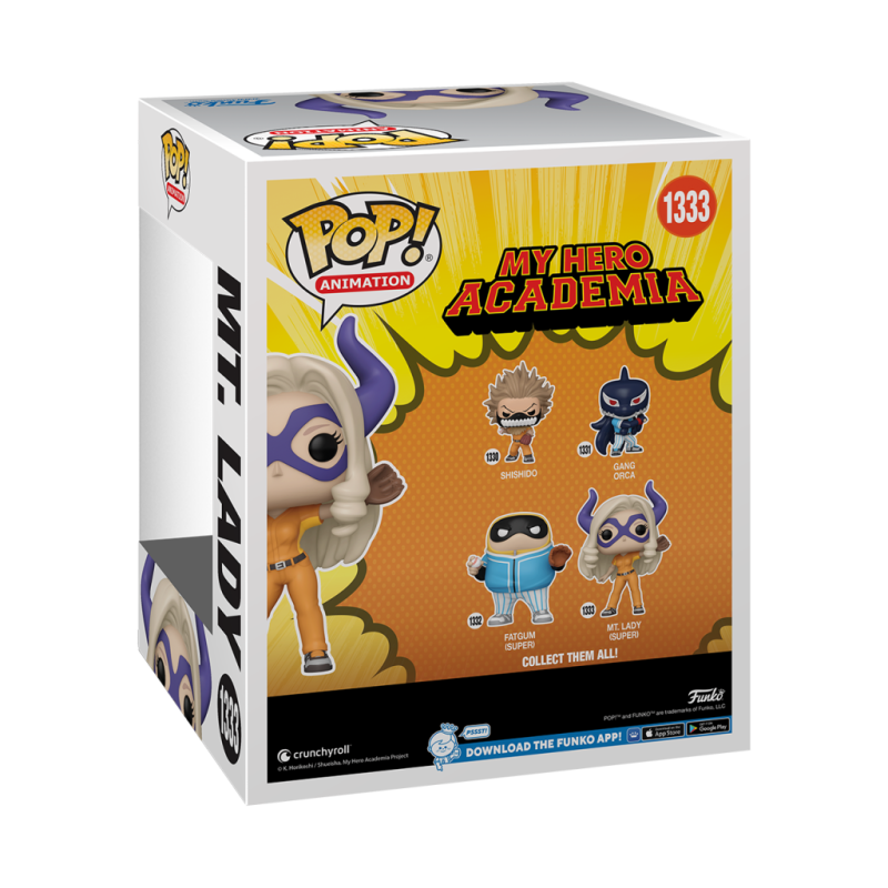 MY HERO ACADEMIA HLB - POP Super 6'' N° 1333 - Mt. Lady (Baseball) 