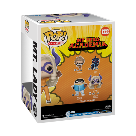 MY HERO ACADEMIA HLB - POP Super 6'' N° 1333 - Mt. Lady (Baseball) 