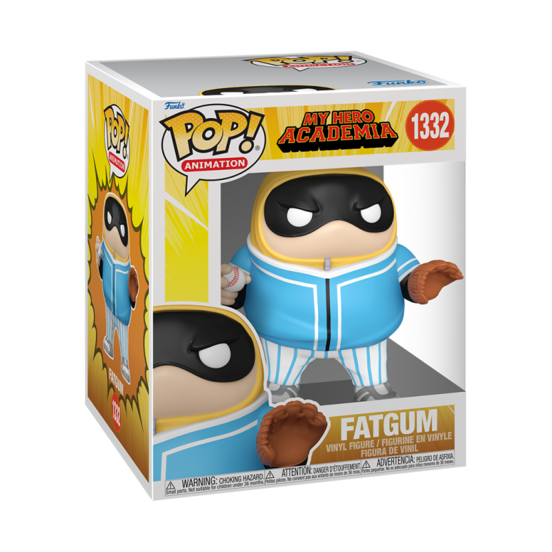 MY HERO ACADEMIA HLB - POP Super 6'' N° 1332 - Fatgum (Baseball) 