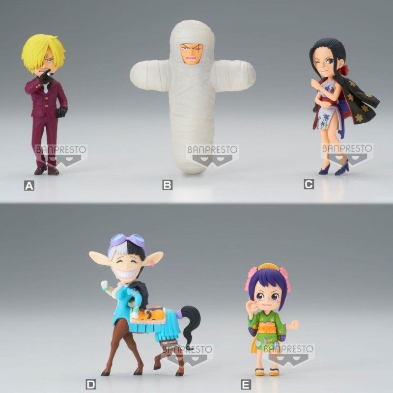 ONE PIECE - WCF Wanokuni Onigashima 5 - Assortiments 12 Figurines 7cm 