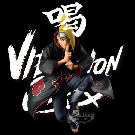 NARUTO SHIPPUDEN - Deidara - Figurine Vibration Stars 13cm 
