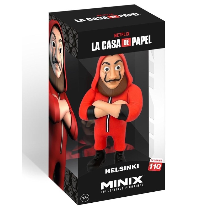 LA CASA DE PAPEL - Helsinki avec Masque - Figurine Minix 12cm 