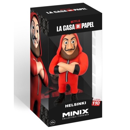 LA CASA DE PAPEL - Helsinki avec Masque - Figurine Minix 12cm 