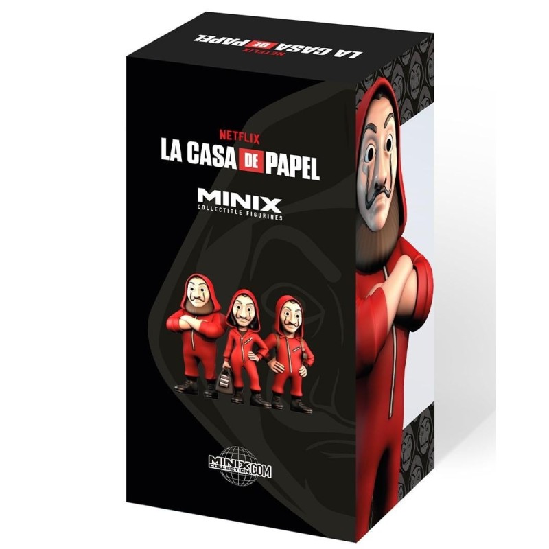 LA CASA DE PAPEL - Helsinki avec Masque - Figurine Minix 12cm 