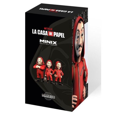 LA CASA DE PAPEL - Berlin avec Masque - Figurine Minix 12cm 