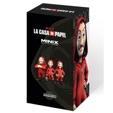 LA CASA DE PAPEL - Tokyo avec Masque - Figurine Minix 12cm 