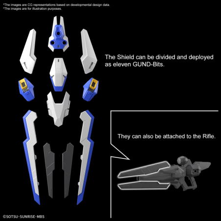 THE WITCH FROM MERCURY - Full Mechanics 1/100 Gundam Aerial -Model Kit 