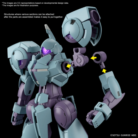 THE WITCH FROM MERCURY - HG 1/144 Heindree - Model Kit 