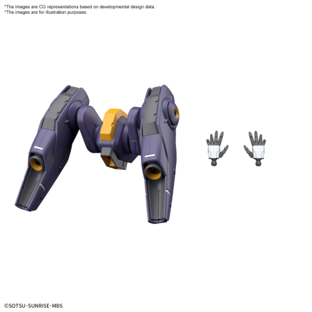 THE WITCH FROM MERCURY - HG 1/144 Mirasoul Flight Unit - Model Kit 
