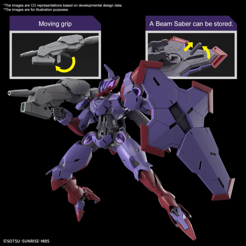 THE WITCH FROM MERCURY - HG 1/144 Beguir-Pente - Model Kit 